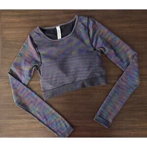 lululemon athletica Multicolor Crop Top